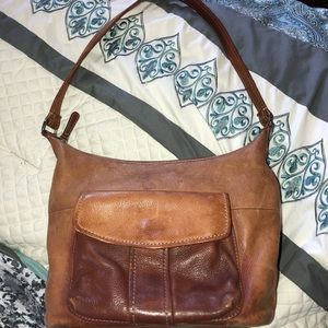 Fossil Genuine Leather Shoulder Bag 🌟